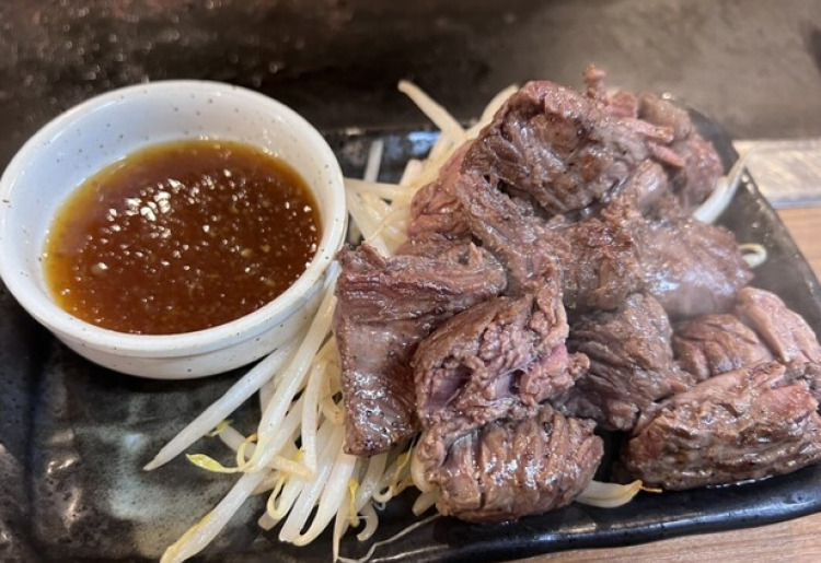 国産黒毛和牛のハラミステーキ